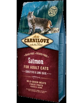 Crea tu look con las últimas innovaciones de Carnilove Pienso Natural Gatos Sensibles Y Pelo Largo Adult Salmón.