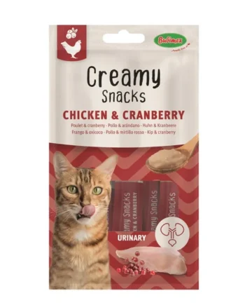 Creamy Snacks - Urinary. Pollo y arándanos.