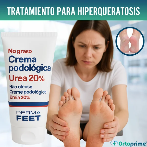 Crema Reparadora para Pies Secos | Concentración Urea 20%