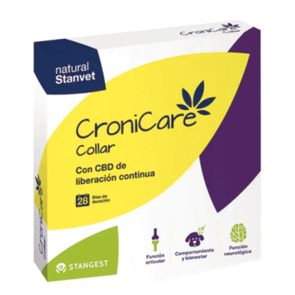Cronicare Collar perros gatos con CBD y Mentol 60 cm