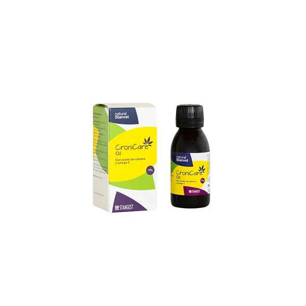 Cronicare Oil para Perros y Gatos – Suplemento con Aceite de Cáñamo y Omega-3 – Salud Articular y Equilibrio Emocional