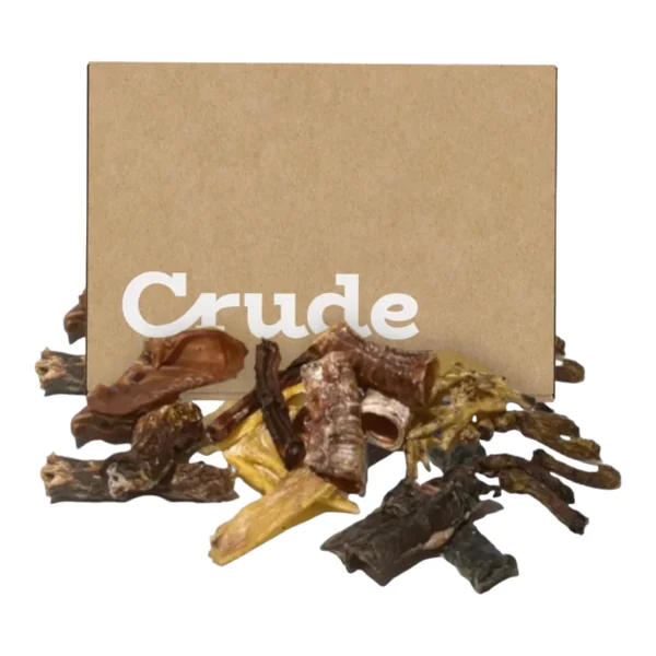 Crude Pack Huesos y Articulaciones para Perros — Snacks Naturales Articulares