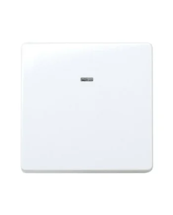 Cruzamiento con luminoso ancho Simon 27 Play Blanco 10 A