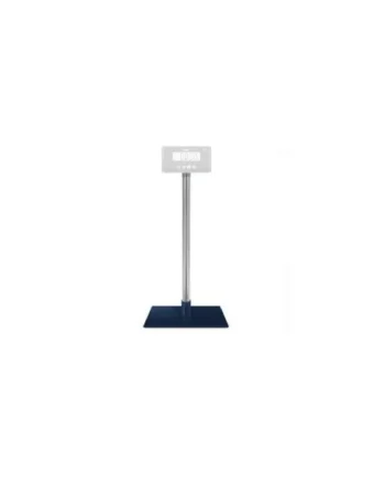 CS-1 Base soporte acero pintado con columna inoxidable