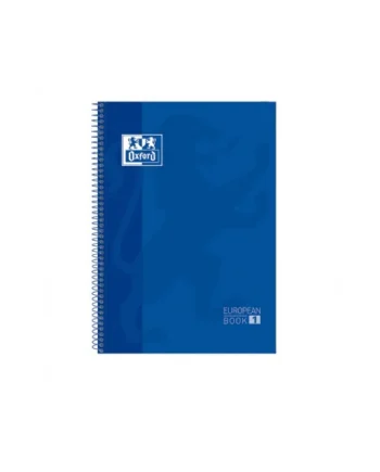 Cuaderno Oxford Classic 1 Linea - 80 Hojas A4 Azul oscuro