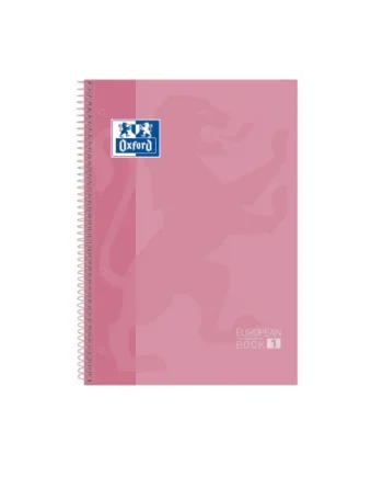 Cuaderno Oxford Classic 1 Linea - 80 Hojas A4 Rosa