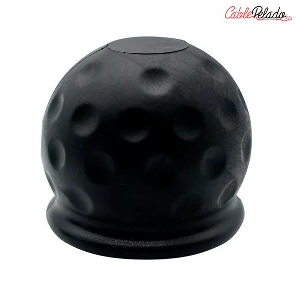 Cubierta De Goma Para Enganche Remolque 50 Mm Negro Negro