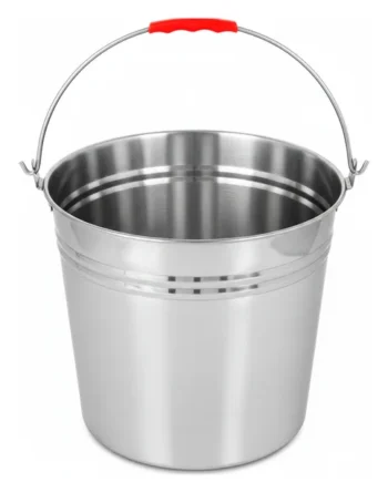 Cubo de Acero Galvanizado con Asa 16L