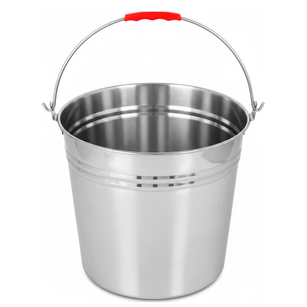 Cubo de Acero Galvanizado con Asa 16L