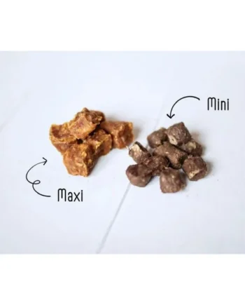 Cubos de carne de conejo Premios para perros