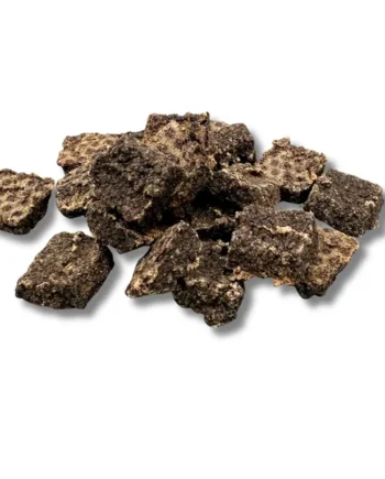 Cubos de ternera con orégano, tomillo y albahaca