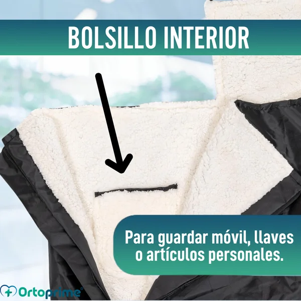 Cubrepiernas Silla de Ruedas Térmico Manta Impermeable