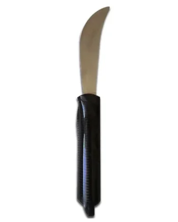 Cuchillo Adaptado con Mango Flexible y Punta Redondeada