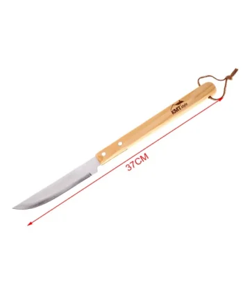 Cuchillo para barbacoa mango madera