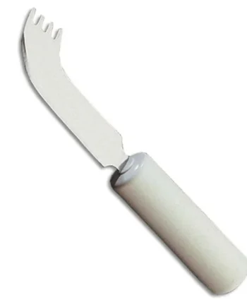 Cuchillo tenedor para personas con necesidades especiales
