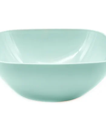 Cuenco de plastico cuadrado para comida Bol 4.8 Litros Verde