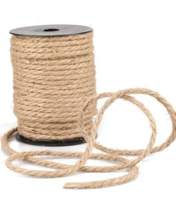 Cuerda de cañamo natural 100 m 12 mm Marron