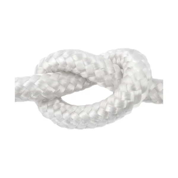 Cuerda de polipropileno trenzada 20 Metros 4 mm Blanco