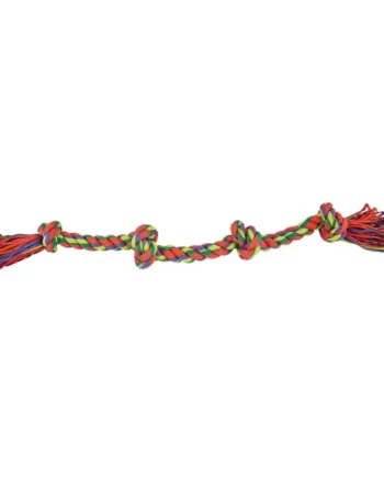 Cuerda Dental Nayeco con Cuatro Nudos para Perro – 67 cm