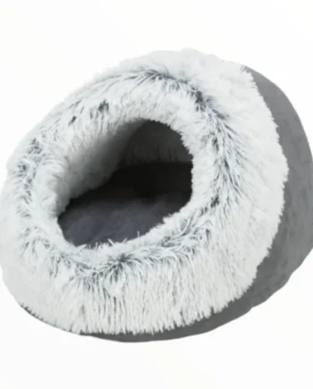 Cueva Peluche Harvey para Mascotas — Cama Acogedora Gatos y Perros