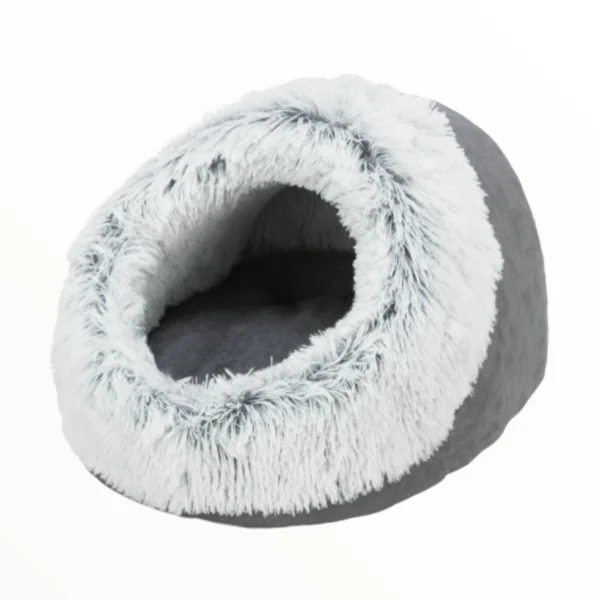 Cueva Peluche Harvey para Mascotas — Cama Acogedora Gatos y Perros