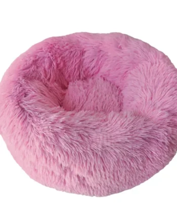 Cuna Relax Rosa para Mascotas — Suave y Relajante