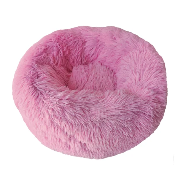 Cuna Relax Rosa para Mascotas — Suave y Relajante