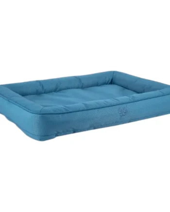 Cuna Snooze Azul Zafiro para Perros y Gatos — Cama Suave Premium