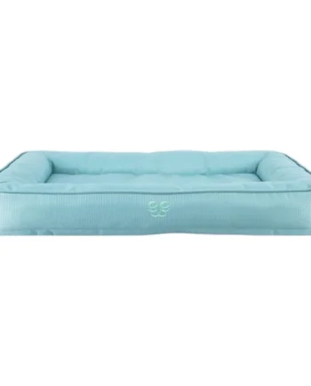 Cuna Snooze Verde Moonlit para Perros y Gatos — Cama Suave Premium