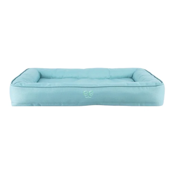 Cuna Snooze Verde Moonlit para Perros y Gatos — Cama Suave Premium