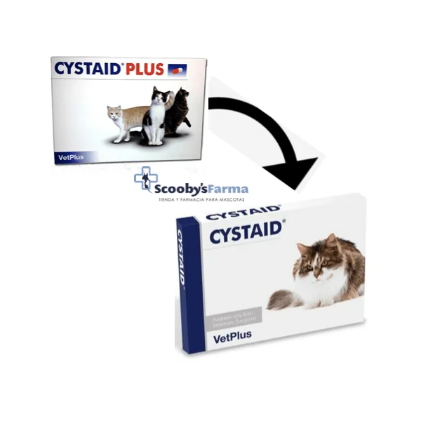 Cystaid plus gatos tracto urinario inferior 180 cápsulas