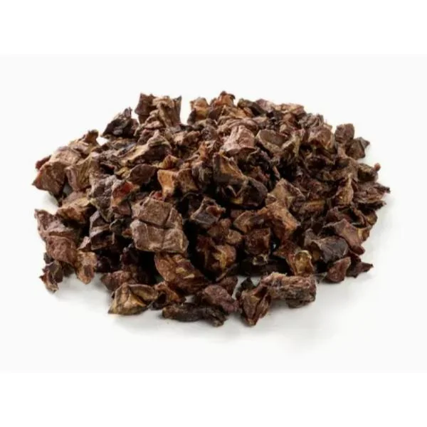 Dados de pulmón de ternera deshidratado – snack natural para perros