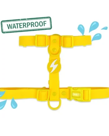 Dashi arnés impermeable de TPU amarillo para perros