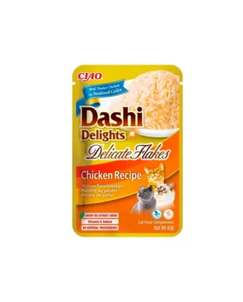 Dashi Delicate Flakes Pollo para Gatos