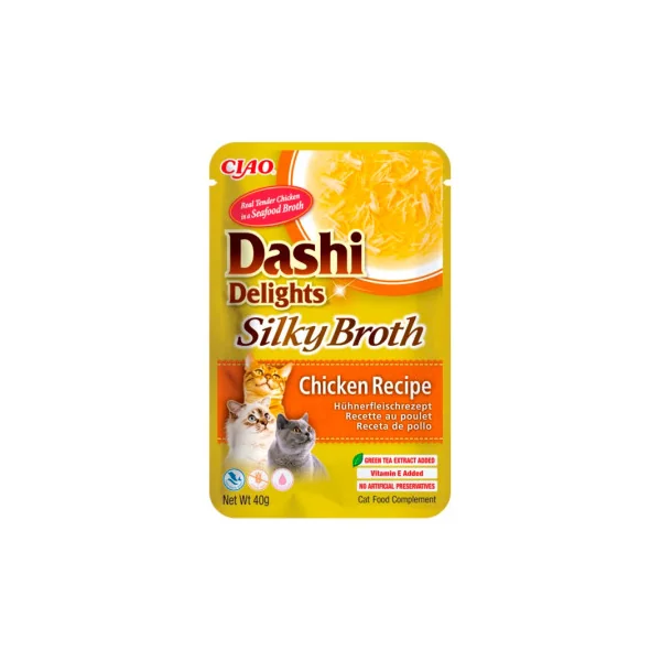 Dashi Silky Broth Pollo Caldo Gatos