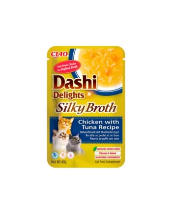 Dashi Silky Broth Pollo y Atún Caldo Gatos
