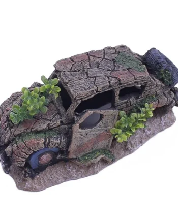 Decoración Artificial Para Acuario 18x9.5x7.5cm.