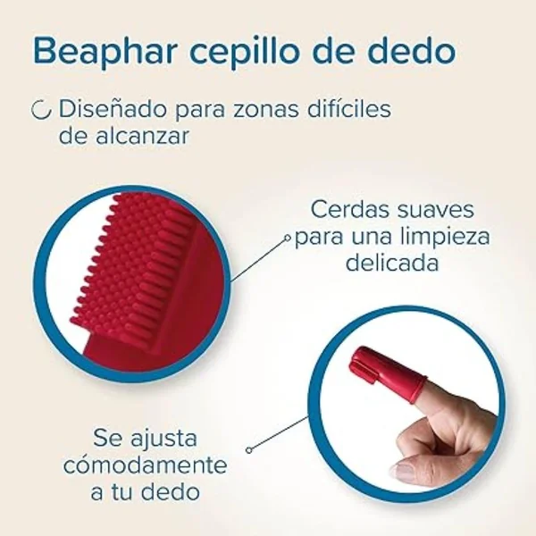 Dedal dental para perros y gatos (2 unidades) – Limpieza fácil y segura