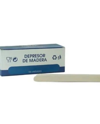 Depresor Lingual de Madera | Con Extremos Redondeados