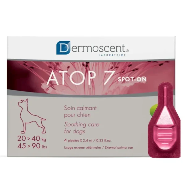 Dermoscent ATOP 7 Spot-On para perros y gatos Piel atópica, picor y dermatitis