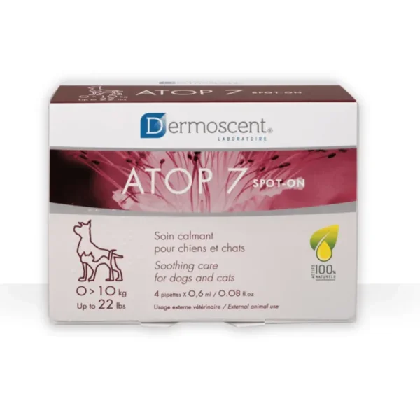 Dermoscent ATOP 7 Spot-On para perros y gatos Piel atópica, picor y dermatitis