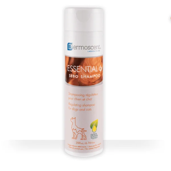 Dermoscent Essential 6 sebo Shampoo seborrea perros gatos 200 ml