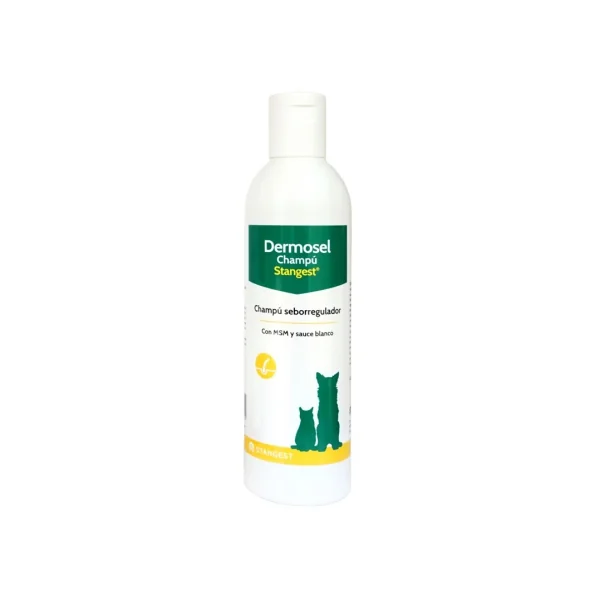 Dermosel Champú Seborrea Perros y Gatos