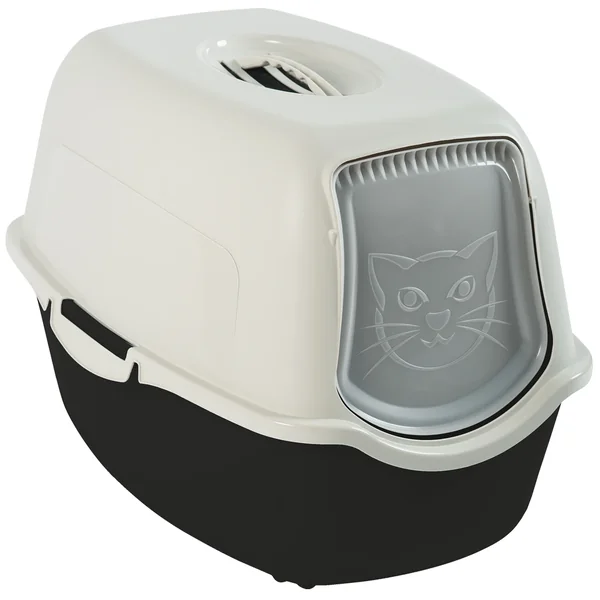Descuentos masivos en Arenero Para Gatos Rothopro Con Base Negra Y Tapa Blanca - Hasta un 70% de descuento!