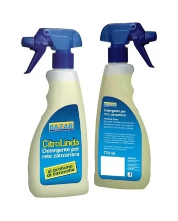 Detergente para limpieza de mosquiteras