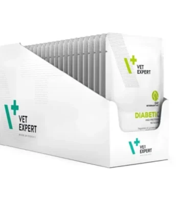 Diabetic Cat Pouch Alimentación húmeda para gatos diabéticos 12x100 g