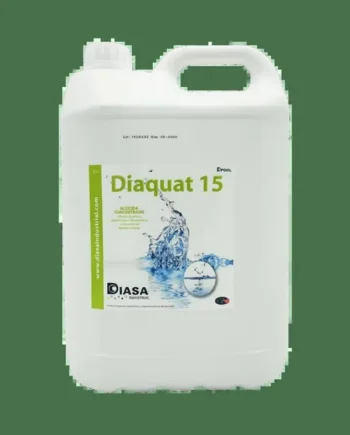 Diaquat 15 Algicida Concentrado 5L para Piscinas Antialgas en Formato Líquido