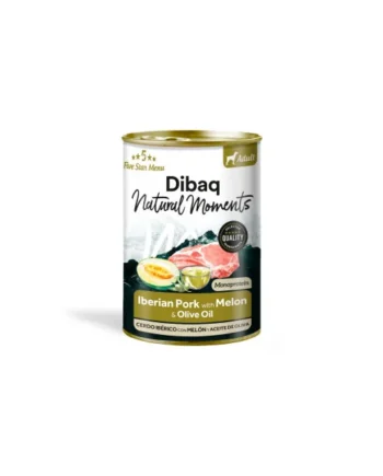 Dibaq Natural Moments Adult Cerdo Ibérico con Melón Latas Perros
