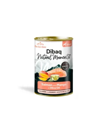 Dibaq Natural Moments Adult Salmón con Mango Latas Perros