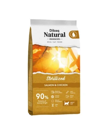Dibaq Natural Moments Sterilized Salmón y Pollo